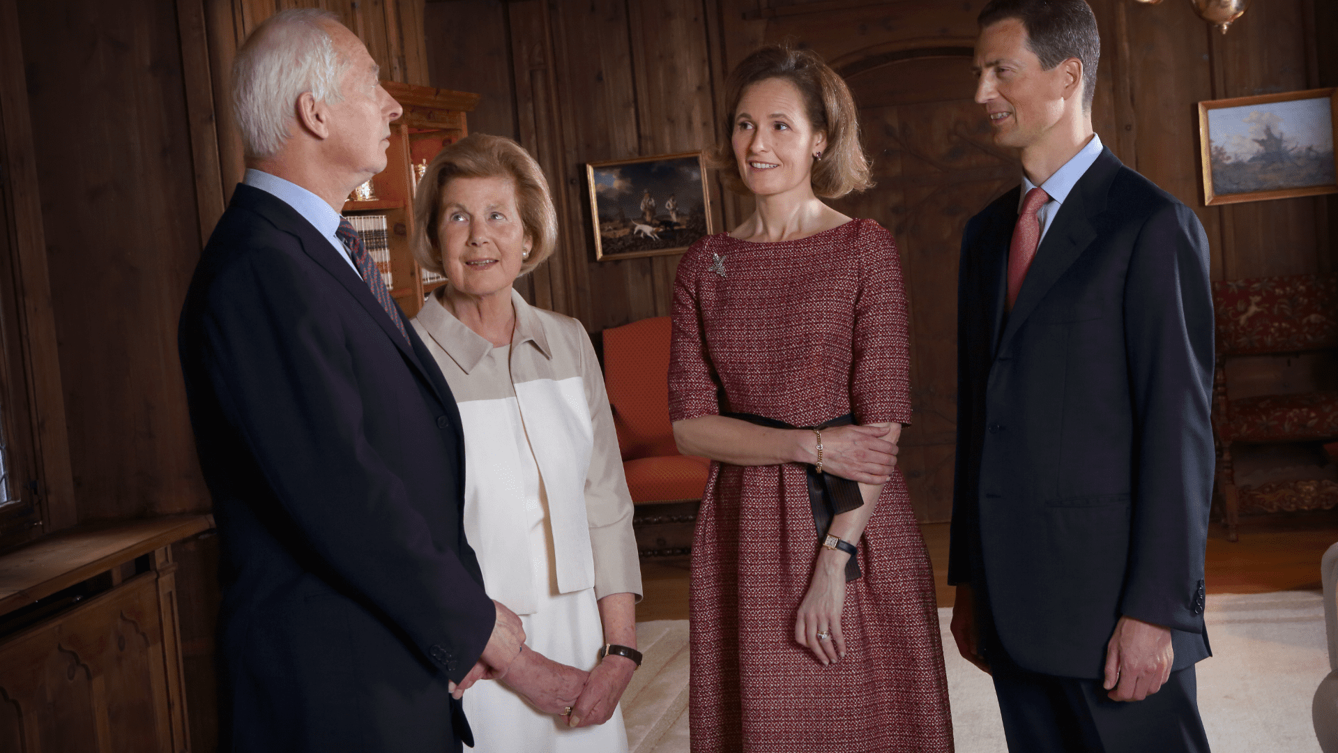 Fürstenfamilie im Gespräch Das Fürstenhaus von Liechtenstein